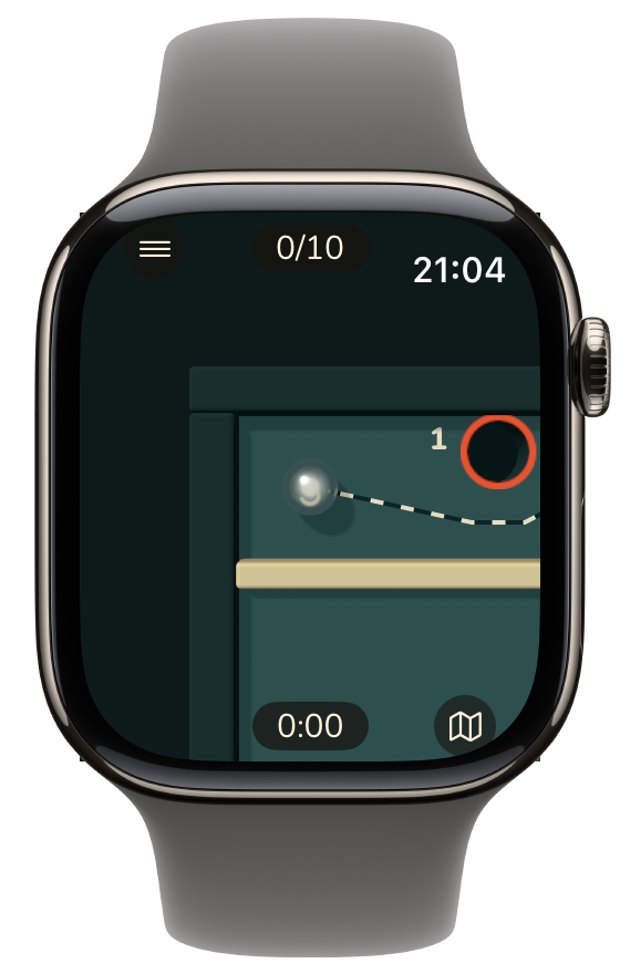Level 2 in the Enamel look, in play