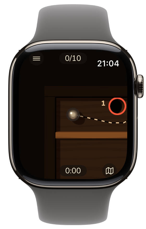 Level 2 in the Walnut look, in play