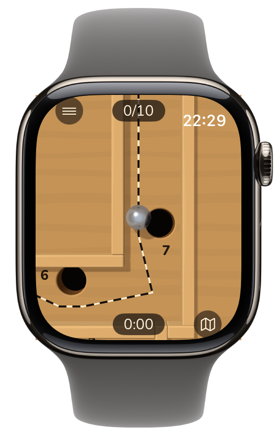 A level shown at the Close Play zoom setting